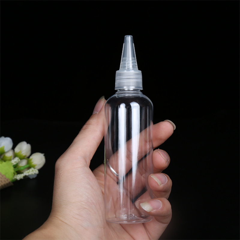 100ml Transparent Travel Liquid Containers Refillable Bottles Shampoo Conditioner Squeeze Bottling Lotion Cream Empty Bottle