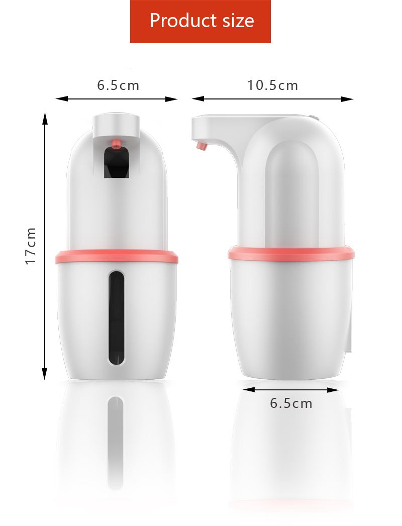 New Automatic Soap Dispenser USB Charging Infrared Induction Sensor Hand Washer Bathroom Kitchen Touchless Liquid Soap Dispenser