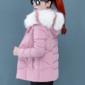 2020 new Women parkas jackets with big fur windproof casual warm girls coat outwear jacket 4 colors size M-3XL