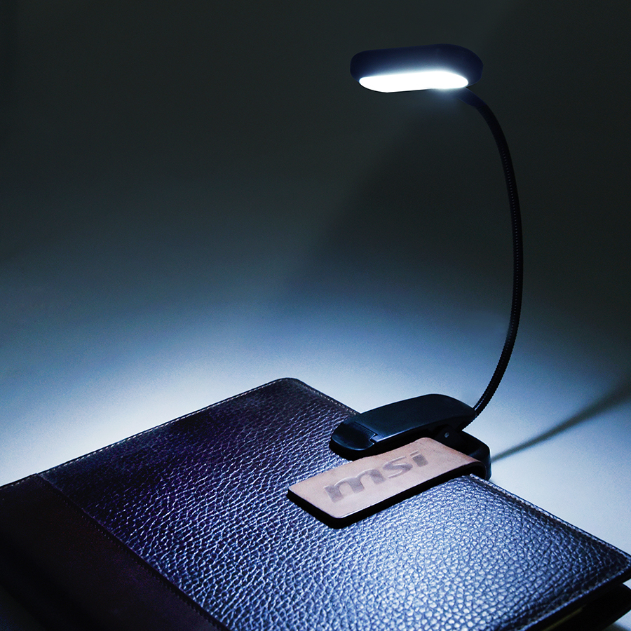 Mini LED Book Light Study Reading Light Flexible Book Lamp Clip-on Luminaria Table Desk Lamp Notebook PC Laptop Battery Lights