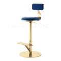 Net red photo high chair Nordic home ins light luxury rotating bar table chair cashier front desk lift stool