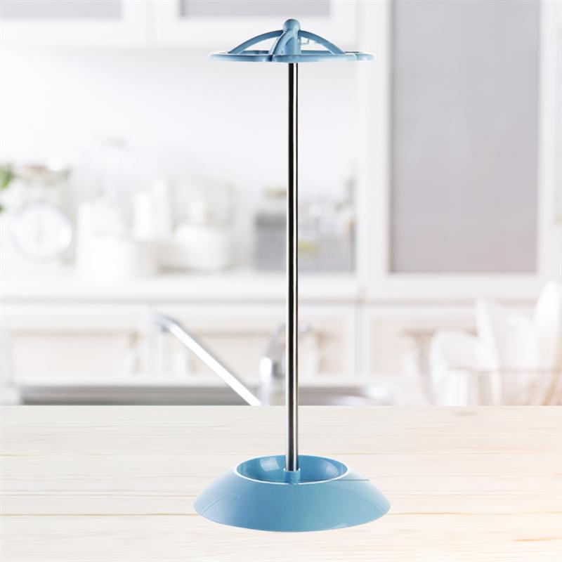 Umbrella Rack Creative Simplicity Floor Standing Container Organizer with Drip Tray for Entryway Office Hallway (Blue)