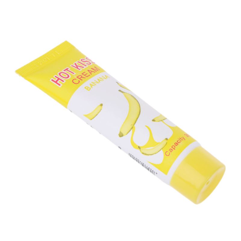 Banana Personal Lubricant Gel Lube Edible Oral Sex Enhancement Massage Oil 30ML For Couple