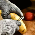 1 Pair Kitchen Cut Resistant Hand Glove Household Food Grade 5 Level Protection Safety Work Gloves Safety Meat Cut Wood Carving