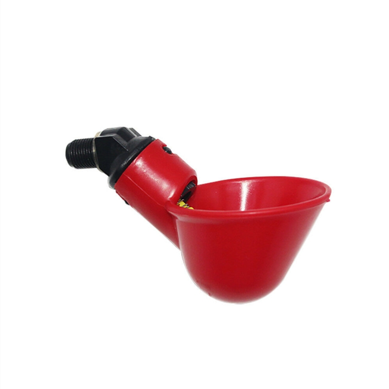 5Pcs Feed Automatic Bird Coop Poultry Chicken Feeder Fowl Drinker Water Drinking Cups Livestock Feeding Bowl Watering Peck Cup