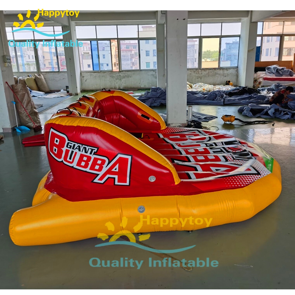 PVC 3 Person Inflatable Towable Tube Sofa for Ski Water Flying Games