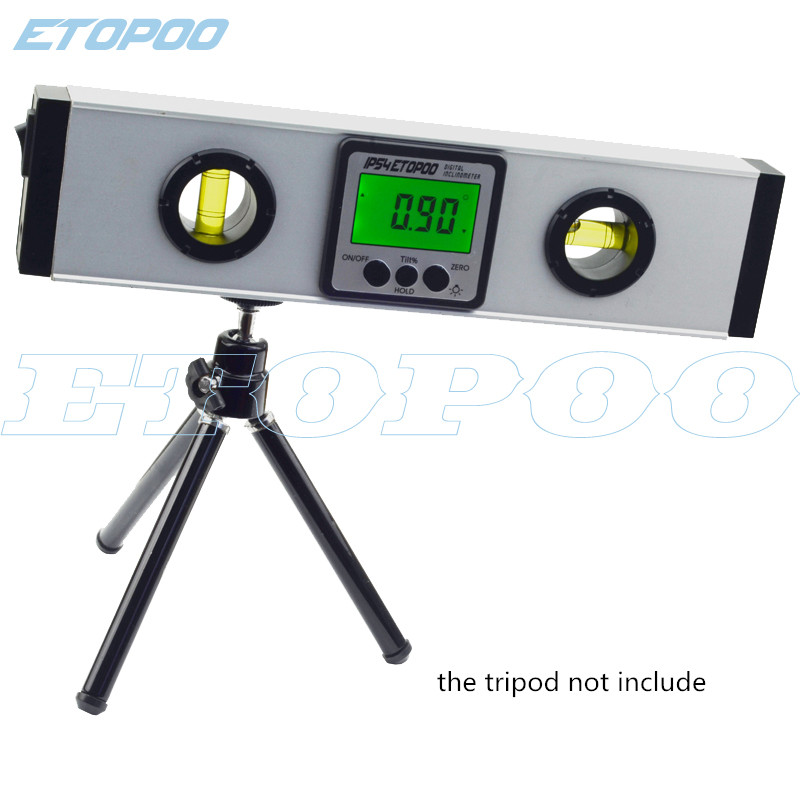 400mm 16inch Laser Digital Level Angle Finder laser Level Spirit Level Upright Inclinometer with Magnets Protractor Ruler