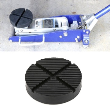 1pcs New Floor Slotted Car Rubber Jack Pad Frame Protector Guard Adapter Jacking Disk Pad Tool for Pinch Weld Side Lifting Disk
