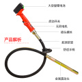 New lithium battery vibration rod Concrete vibration rod rechargeable cement site vibration rod.