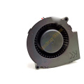 4200rpm 12W DC12V 1A Double ball bearing 9733 big volume: 9.7cm Centrifugal turbine air blower Cooling fan