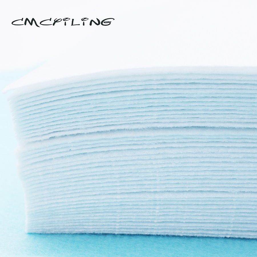 CMCYILING 40 Pcs/lot 20*20cm White Felt Fabric 1 MM Thickness Polyester Cloth For Sewing Crafts Scrapbook Felt Sheet Feutrine