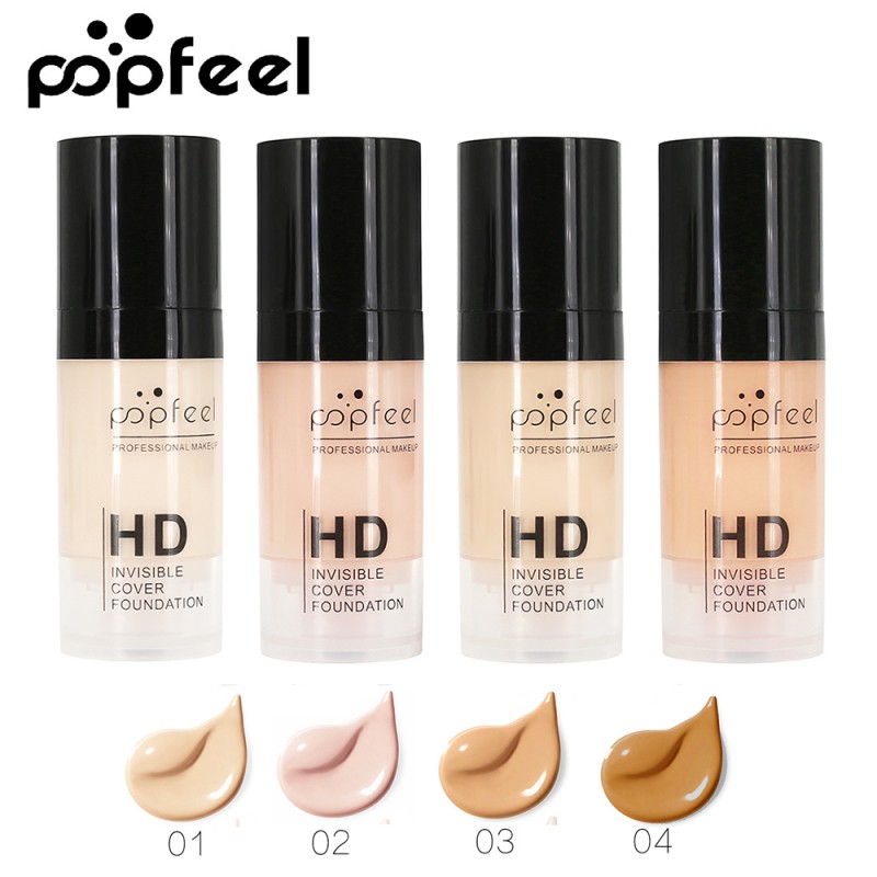 Makeup Base Liquid Concealer Full Coverage Matte Face Whitening Foundation Cream