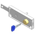 Digital Key Cylinder Garage Door Lock