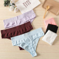 Women Panties Sexy G-String Sports Seamless Underwear Female Bodyshaper Underpants Solid Color Lingerie Ladies T-back Thong