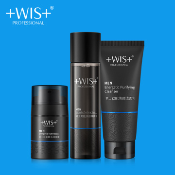 WIS Man Skin Care Sets Oil Control Cleaning Refreshing Purifying Moisturizing Facial Care For Men