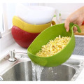 Rice Washer Quinoa Strainer Cleaning Veggie Fruit Kitchen Tools with Handle Newest Rice Beans Peas Washing Filter Strainer