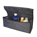 Car Trunk Organizer Storage Bag Foldable Felt Auto Car Boot Organizer Storage Box Travel Luggage Tools Tidy Car Styling Gray
