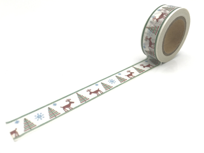 Bulk jiataihe Washi Tape Christmas japanese Scrapbook Masking Tape 1pcs/Lot Adhesive Tape Wholesale
