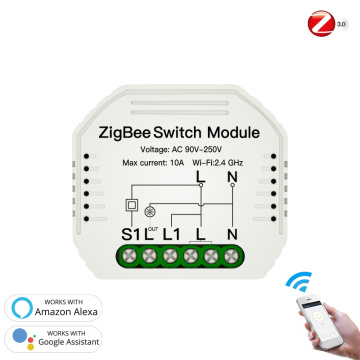 Tuya ZigBee 3.0 Wifi Switch Module With Smart Light Switch Module Smart Life/Tuya Remote Control Work With Alexa Google Home