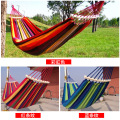 Double Wide Thick Canvas Hammock Portable Hammock Outdoor outdoor camping Garden Swing Hanging Chair Hangmat Blue Red