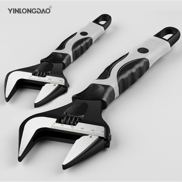 Adjustable Wrench Stainless Steel Universal Spanner Mini Nut Key Bathroom Wrench High Quality Plumbing Repair Tool