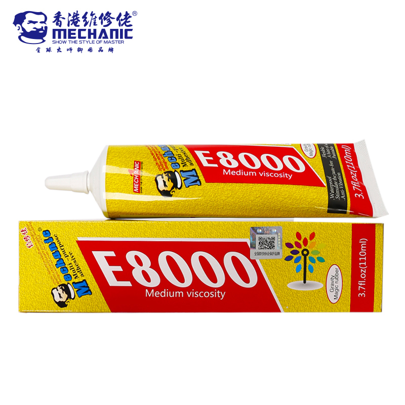 MECHANIC Transparent E-8000 liquid glue E8000 crystal ornaments glass mobile phone other decorations for multipurpose adhesives