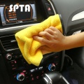 SPTA Car Towel Microfiber Washing Drying Towel Thick Plush Polyester Fiber Cleaning Cloth Coral Fleece Car Washing Towel