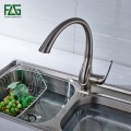 Spring Style White Kitchen Faucet Pull Out Brass Sprayer Swivel Spout Hot Cold Faucets Water Tap Sink Mixer Free Shipping Israel