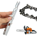 Medium Carbon Steel Chain File Guide& Bar Groove Silver Depth Gauge Sharpen For 1/4" 3/8"P 0.325" Chain Saw Chainsaw 150*10*16mm