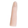1PC Nail Art Training Practicing Practice Display False Finger Fake Female Hand Finger Silicone Manicure Supply for Salon