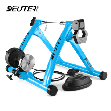Bike Trainer Stand with 6 Resistance Levels Cycling Rack Indoor Bicycle Exercise Training Stand for 26-28 Inch Bike Tires