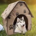 Portable Dog House Foldable Winter Warm Pet Bed Nest Tent Cat Puppy Kennel  Pet Bed Nest Tent