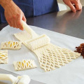 1pc Plastic Baking Tool Pull Net Wheel Knife Lattice Roller Cutter For Dough Cookie Pie Craft Kitchen Accessories Cocina Sticker