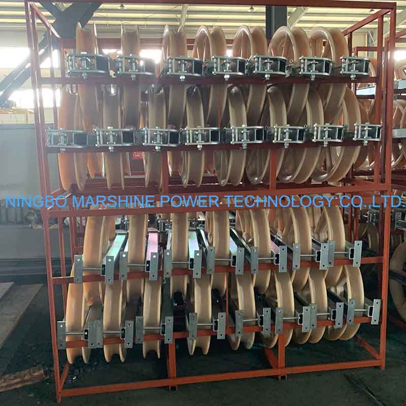 Φ660mm Helicopter Line Cable Stringing Block Packing