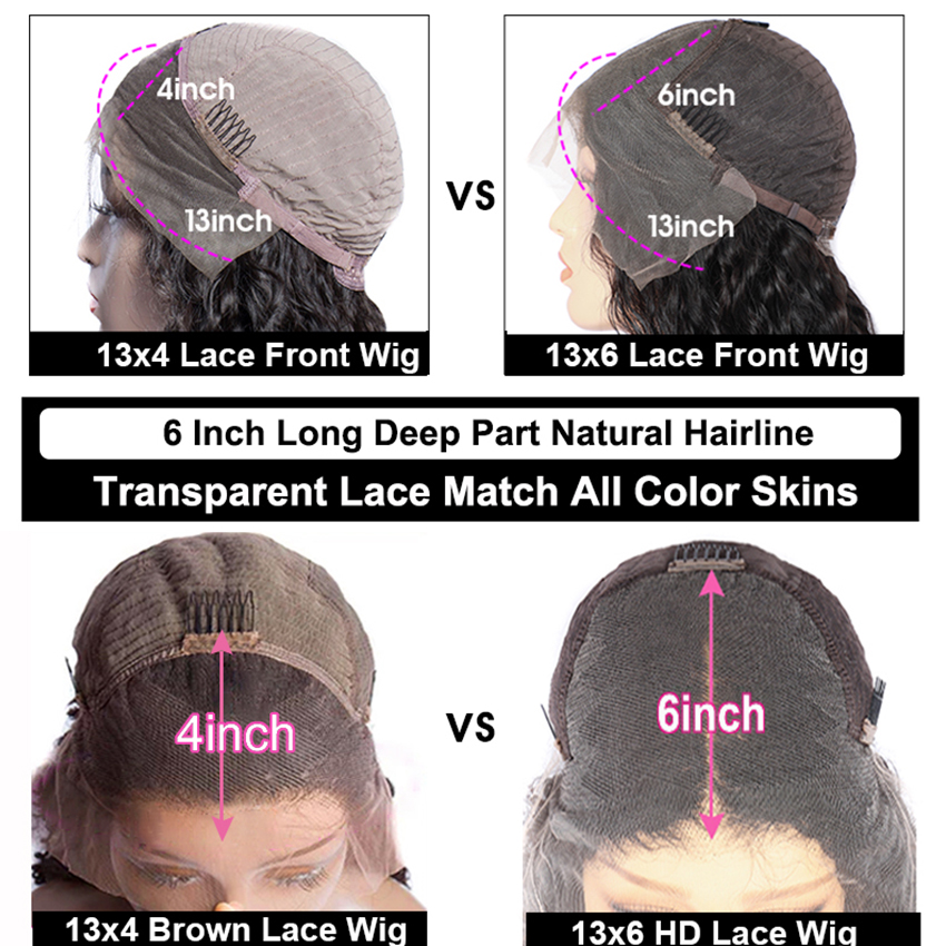 HD Transparent Lace Wigs 13x6 Lace Front Human Hair Wig Lemoda Remy Wig For Women Brazilian 28 Inch Straight Lace Frontal Wig