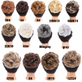 MANWEI Messy Bun Tousled Hairpiece Elastic Band Chignon Hair Curly Scrunchie Updo Cover Synthetic Hairpiece for Women