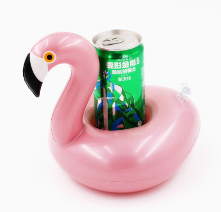 Inflatable Flamingo Drink Holders: The Perfect Poolside Essential