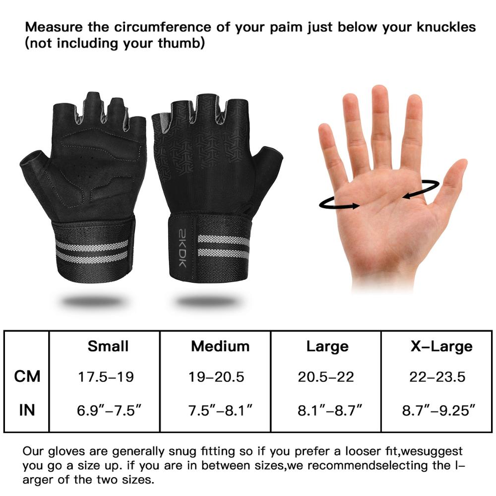Fitness gloves mens womens Weight Lifting Half Finger Training equipment Sport gloves Non-slip Cycling Bicycle Sports Gloves