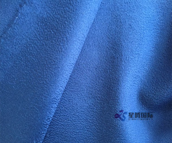 Plain Shiny Woven Wool Textile