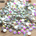 Strass Crystal Ab Flatback DMC Non Hotfix Rhinestones Non Hot Fix Crystal Stone (FB-SS3 crystal ab/3A)