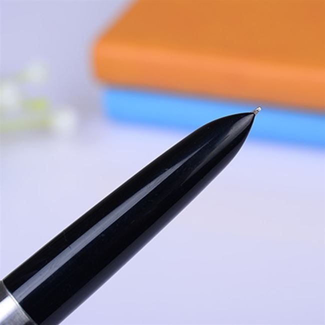 Hero 338 Steel Fountain Pen Ink Pen FHooded Nib Converter Filler Silver Clip Stationery Office school supplies writing gift