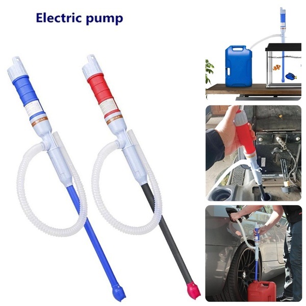 Electric Oil Pump Fuel Pump Water Pump Battery Operated Outdoor Fuel Transfer Suction Pumps Liquid Transfer Non-Corrosive Liquid