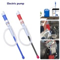 Electric Oil Pump Fuel Pump Water Pump Battery Operated Outdoor Fuel Transfer Suction Pumps Liquid Transfer Non-Corrosive Liquid