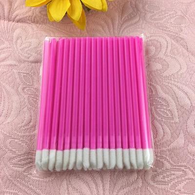 New 50pcs Disposable Cosmetic Lip Brush Lipstick Lip Glossy Wands Pen Cleaner Applicator Eyeshadow Gloss Makeup Brushes Tools