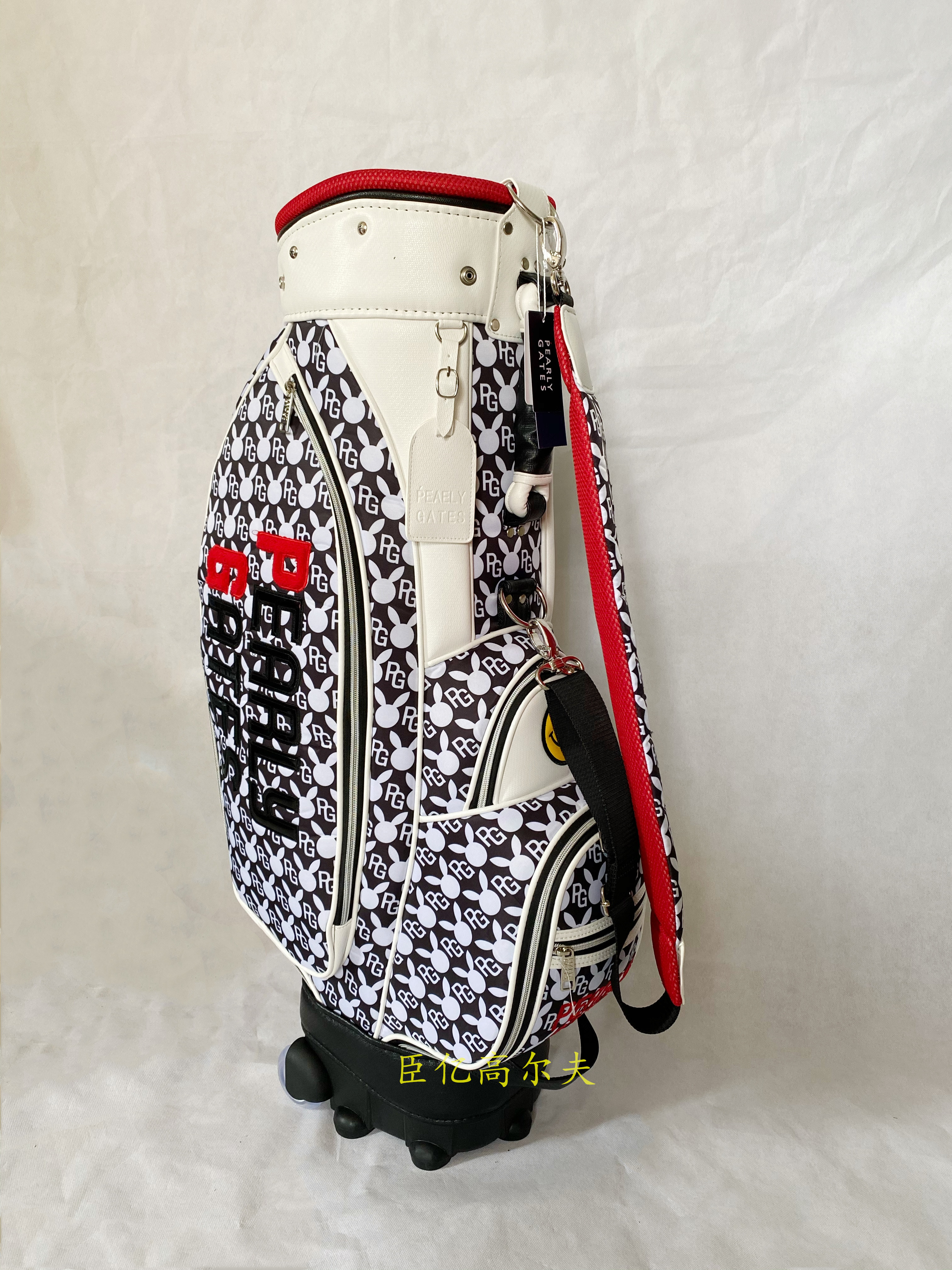 DEZENS New Golf Bag Women Full Clubs Set Standard Golf Bags Pink/Black printing