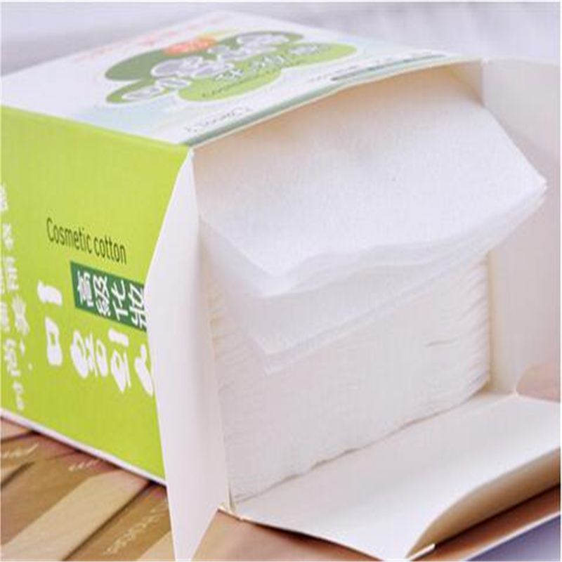 100Pcs/Box Facial Cleansing Wipe Cotton Pads Paper Cleaning Nail Polish Remover Cosmetic Tissue Makeup Beauty Skin Care Tools