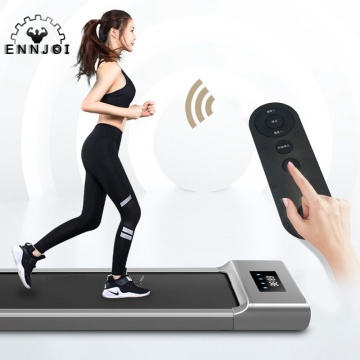 Flat Treadmill 1-6km / h Running Machine Home Fitness Equipment Multifunctional Electric Walking Machine Mini Silent Exercise