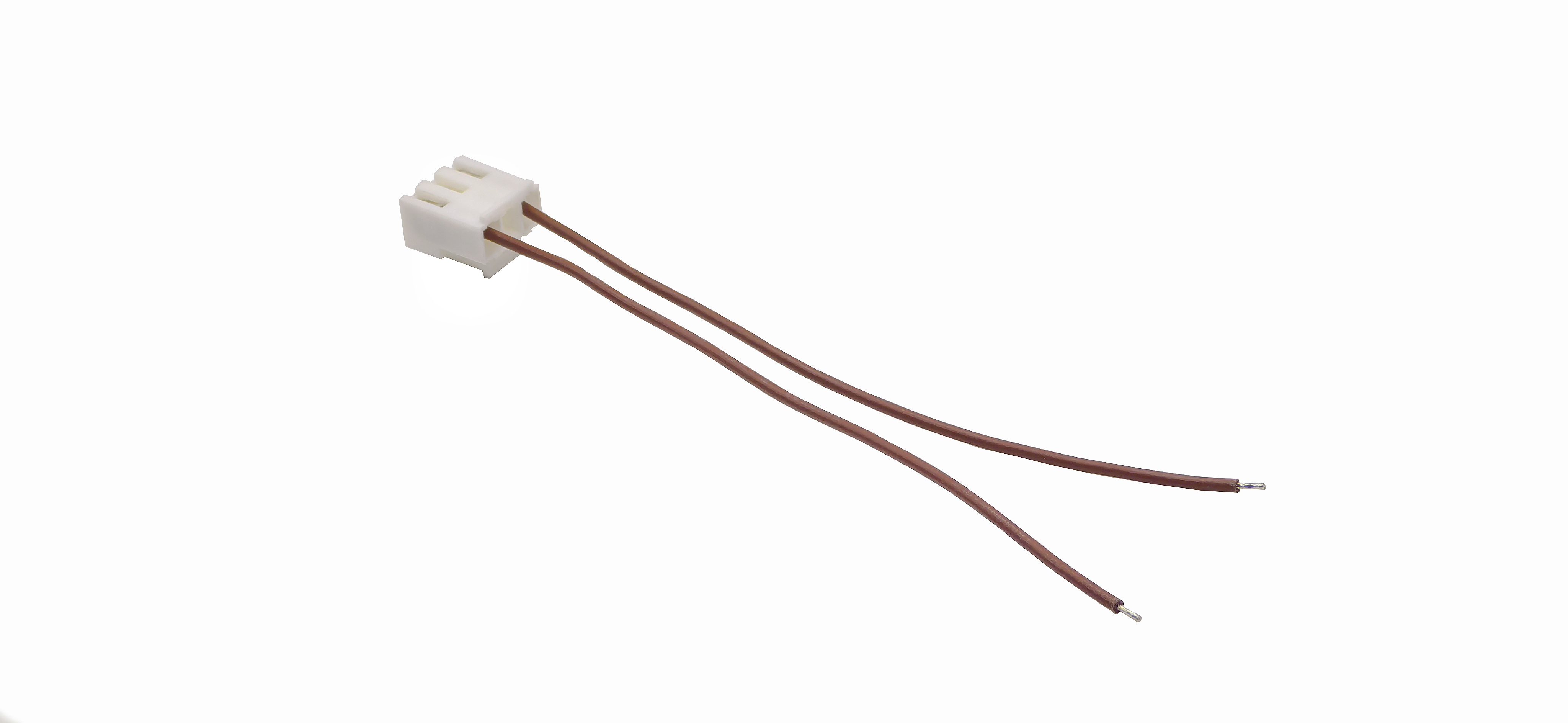 Single-Ended Crimped VH3.96 Terminal Wire Center Empty Pin  Brown L200mm 3P
