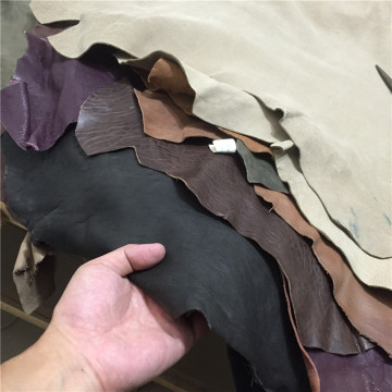Real leather Nature sheep skin High end first layer sheepskin handmade DIY leather leather fabrics whole piece