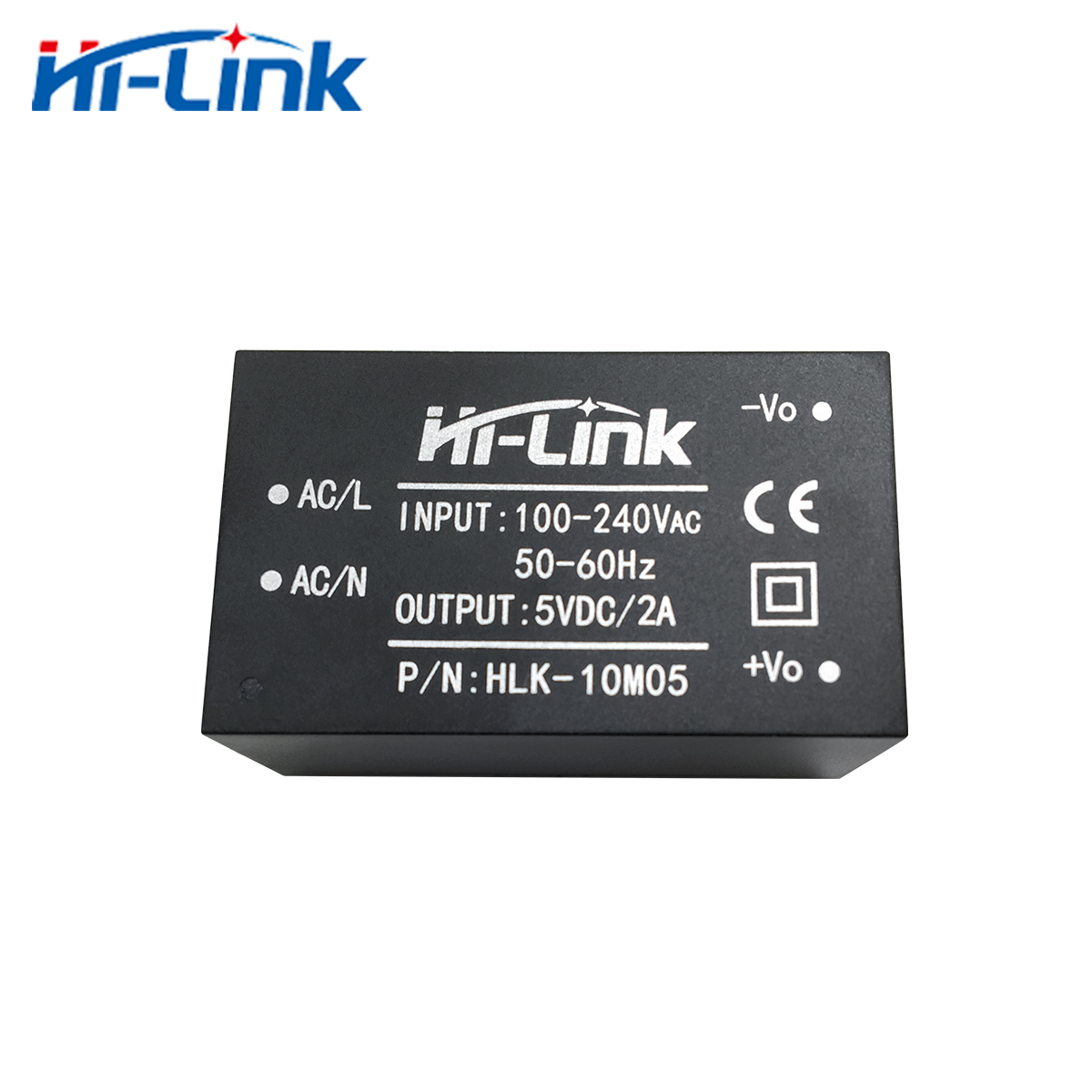 Free shipping Hi-Link new 5pcs 220v 5V 2A 10W AC DC isolated switching step down power supply module AC DC converter HLK-10M05